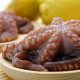 Pulpo batido en flor