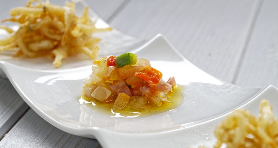 Vinagreta de rejo cocido congelado