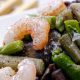 Revuelto de gambas y ajetes