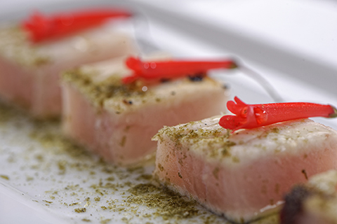 pez espada marinado
